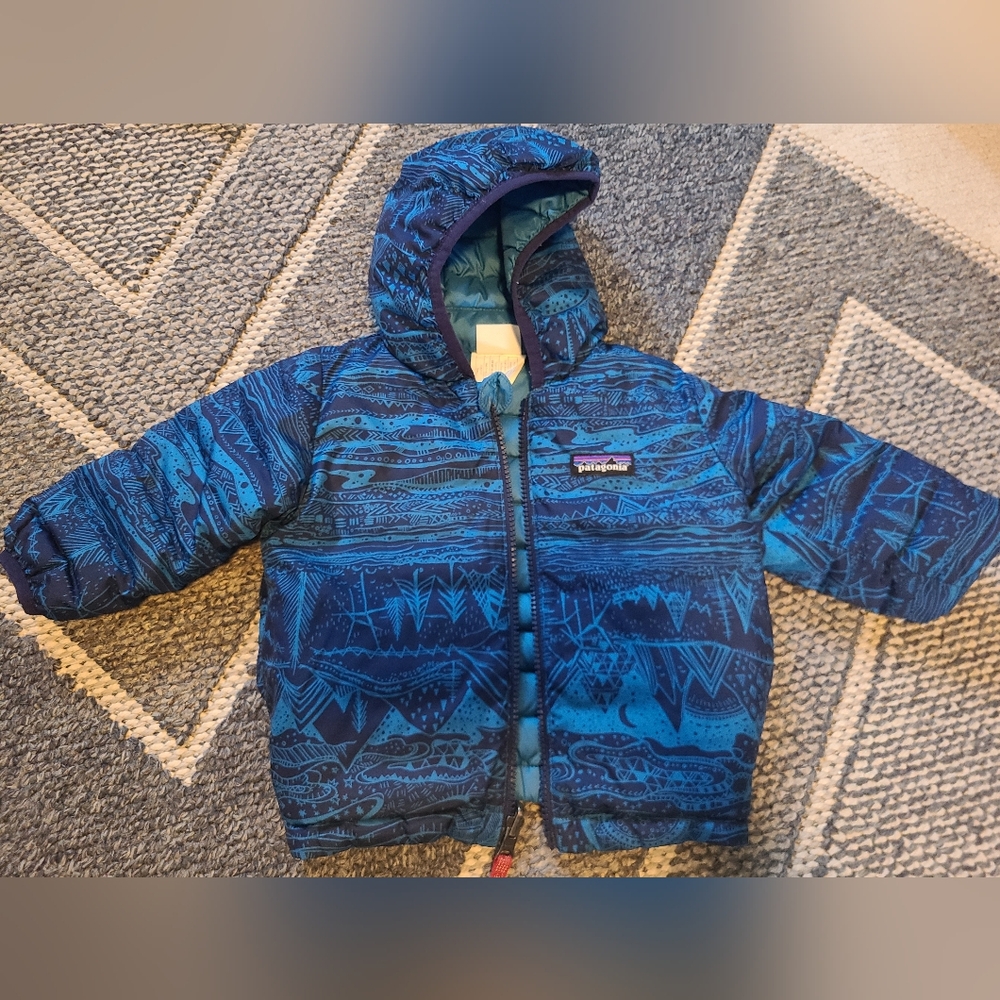 Patagonia Teal Quilted Jacket